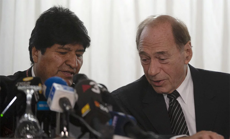 Evo Morales anunció que Zaffaroni será su asesor en casos ante cortes internacionales y bolivianas