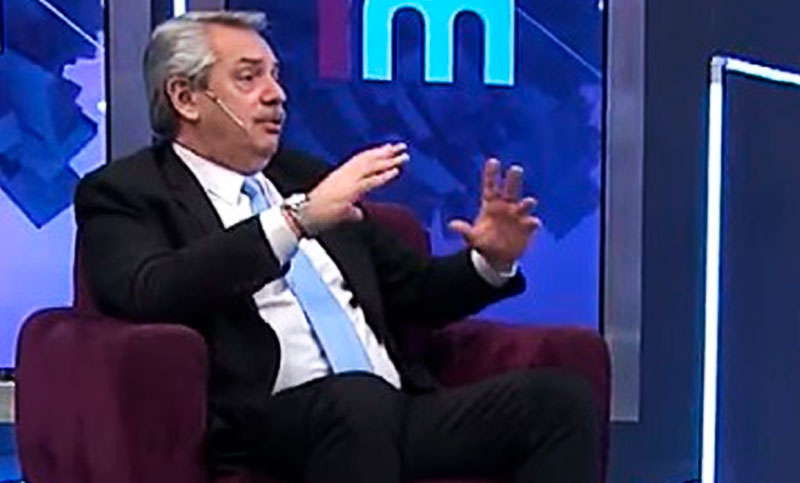 Fernández criticó a Macri y lo acusó a actuar con «irresponsabilidad» en cuanto a la toma de deuda