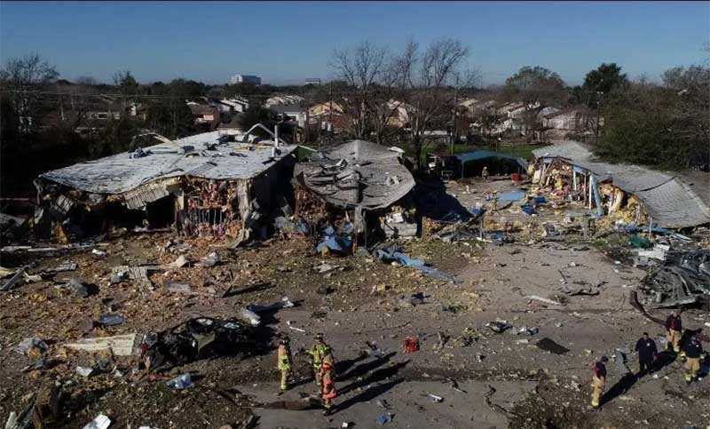 Muertes y barrios destruidos en Houston por impactante explosión