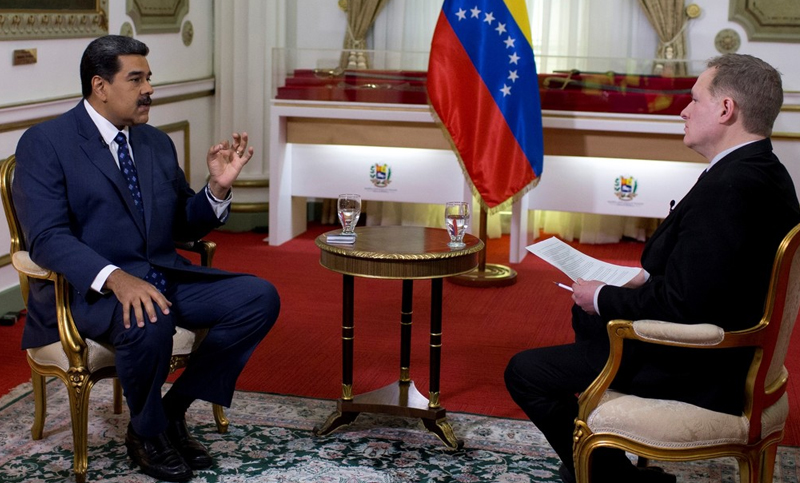 Maduro afirmó que está «listo para el diálogo» con EE.UU y que aceptaría reunirse con Trump