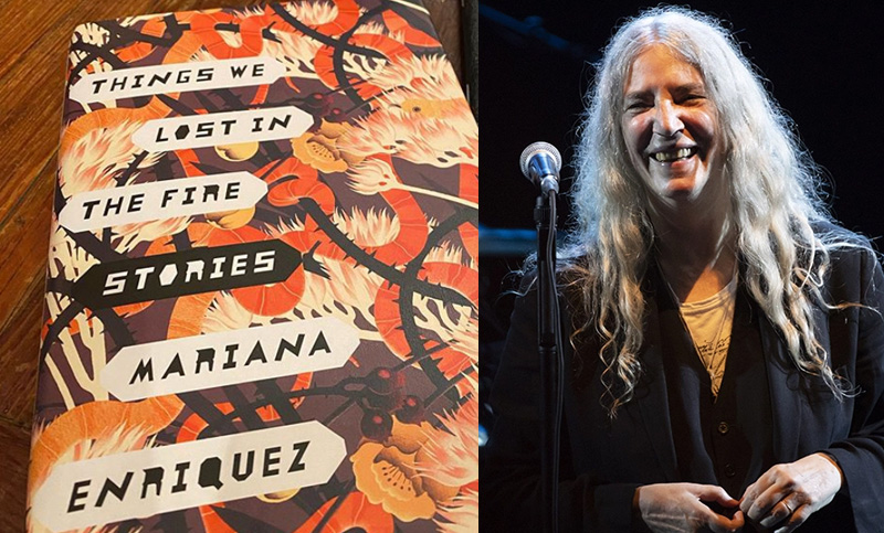 Patti Smith recomendó leer el libro «Las cosas que perdimos en el fuego», de Mariana Enríquez