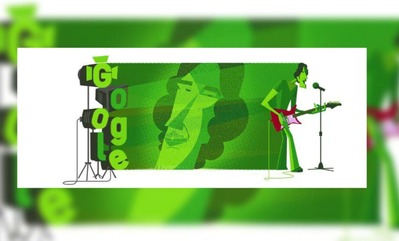 El cumpleaños 70 de Spinetta llegó con un «doodle» de Google