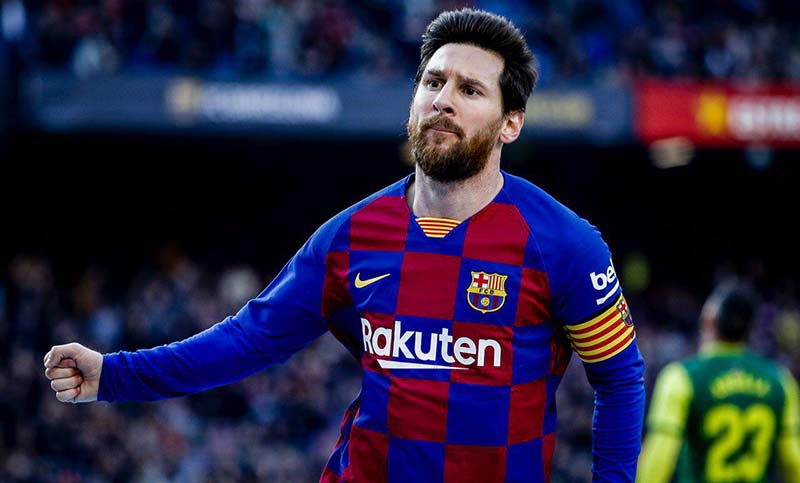 Un Messi imparable convirtió cuatro goles en el triunfo de Barcelona