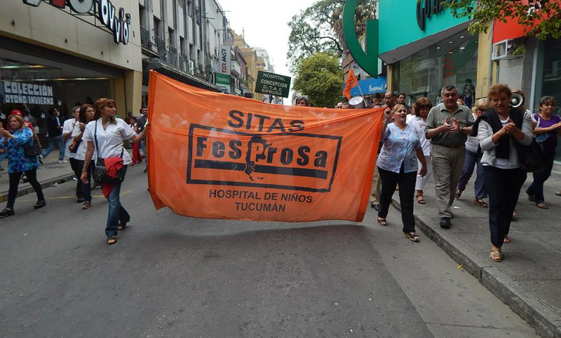 El SITAS vuelve al paro tras la fallida reunión con el gobierno tucumano