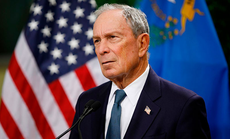 La candidatura a la Casa Blanca de Bloomberg, en apuros por un audio sobre las minorías