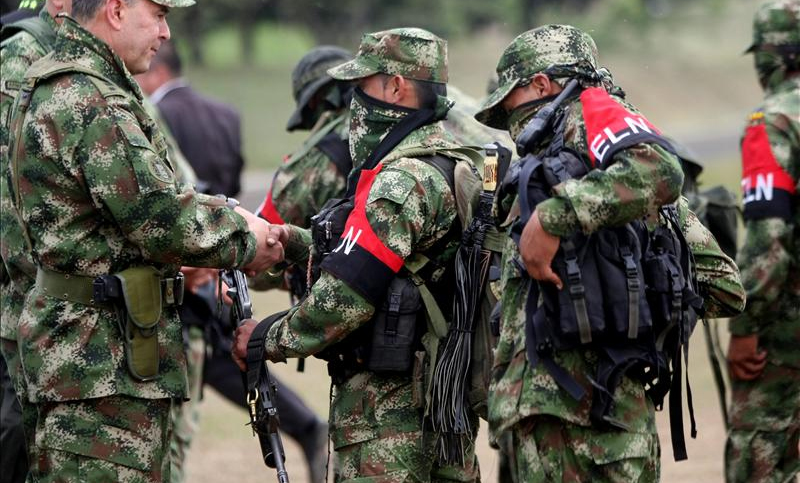 El ELN amenaza con un «paro armado» de 72 horas la semana próxima en Colombia