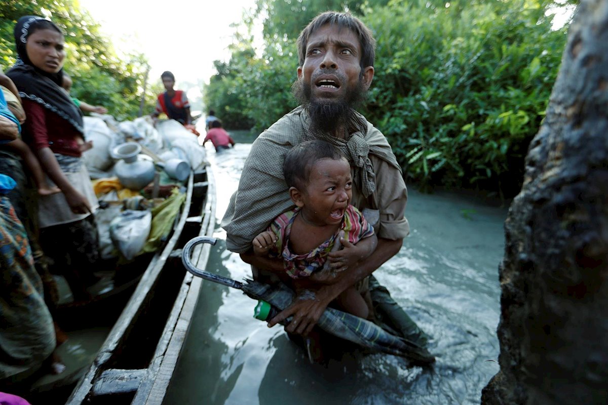 Al menos 15 rohingyas que iban a Malasia mueren en un naufragio en la Bahía de Bengala