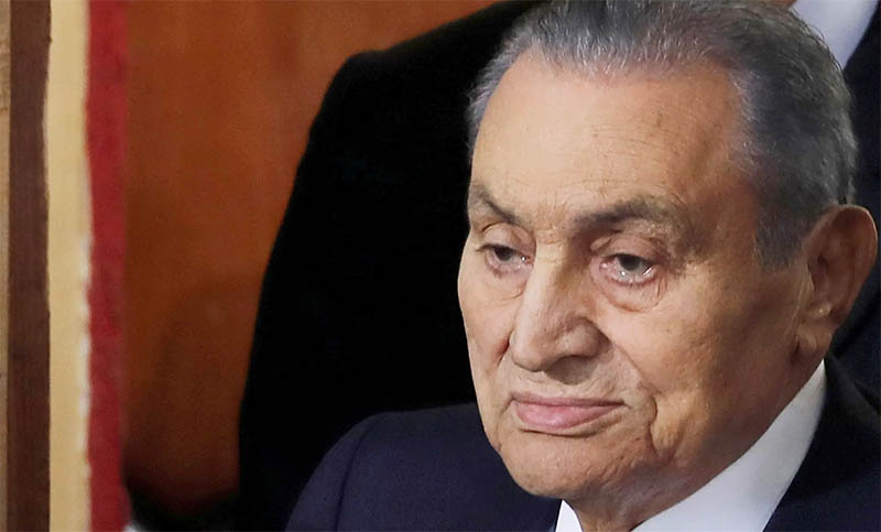 Murió a los 91 años el ex presidente egipcio Hosni Mubarak