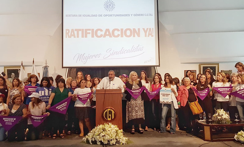 Mujeres sindicalistas reclamaron más lugares en el Consejo Directivo de la CGT