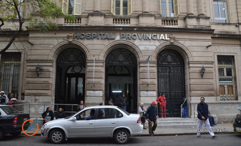 Instalan un contenedor sanitario en el Hospital Provincial de Rosario para pacientes con coronavirus