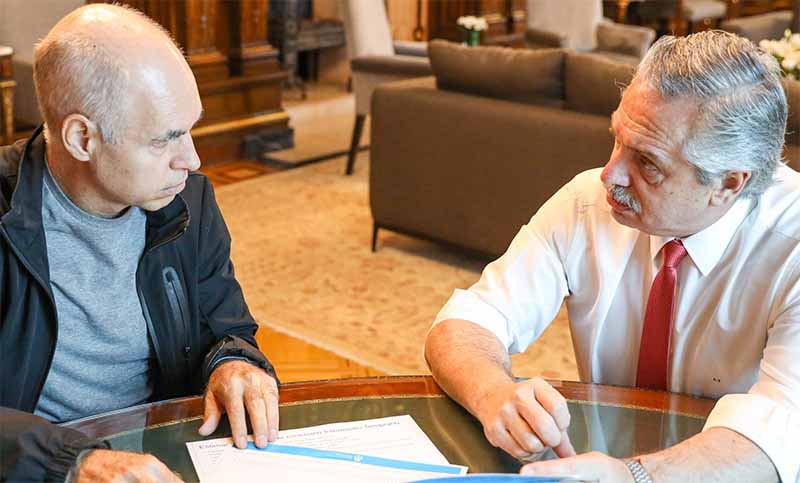 El presidente Fernández recibe en Casa Rosada a dirigentes opositores
