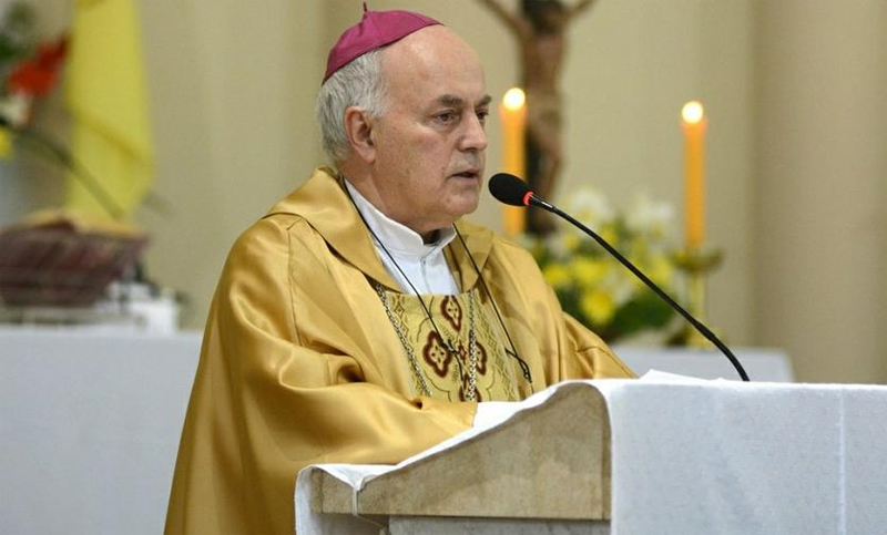 El arzobispo de Paraná aseguró que la Iglesia Católica «también quiere ni una menos»