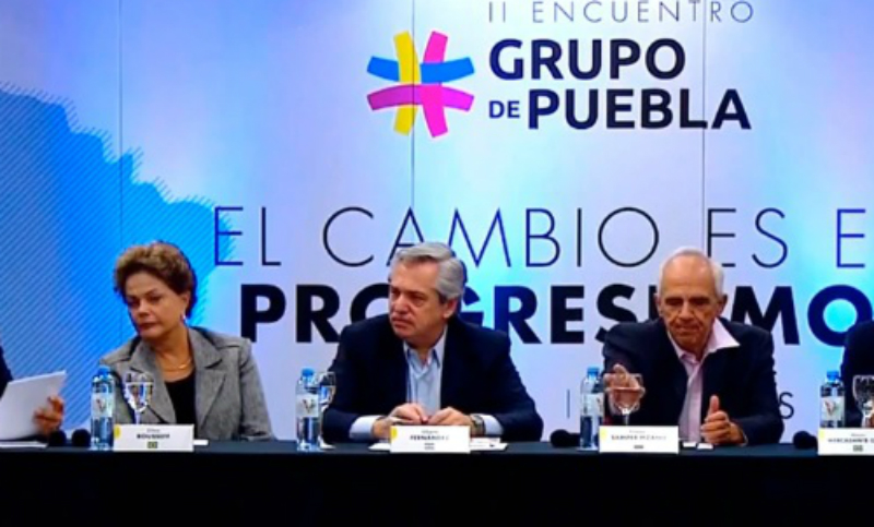 Grupo de Puebla exige a Estados Unidos el fin del bloqueo a Cuba y Venezuela