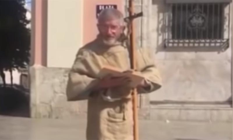 Un monje predijo el coronavirus en 2013 en la Plaza San Pedro y nadie lo escuchó