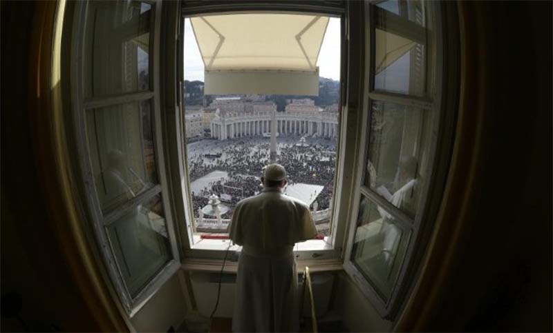El Papa rezará el ángelus vía streaming por el coronavirus