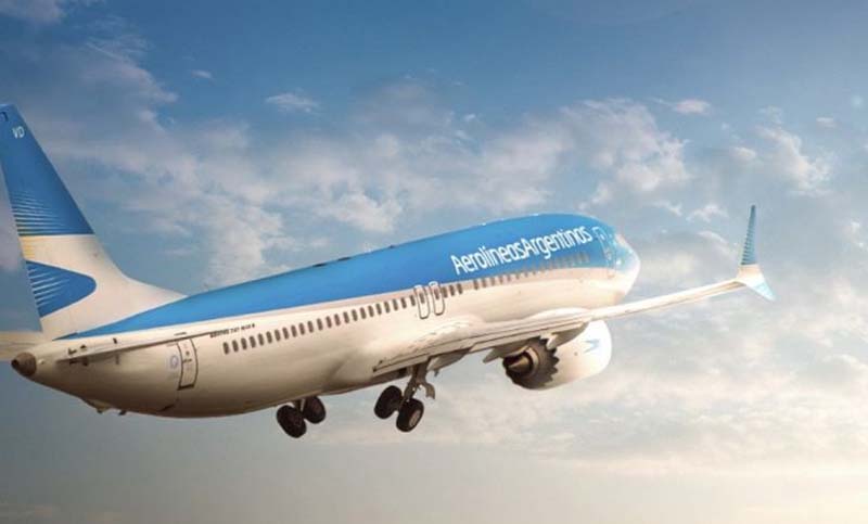 Aerolíneas Argentinas realiza vuelos excepcionales para traer a los argentinos del exterior