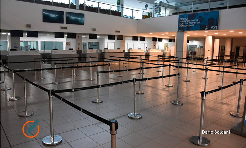 El Aeropuerto de Rosario está «sin actividad comercial pero activo al 100%»