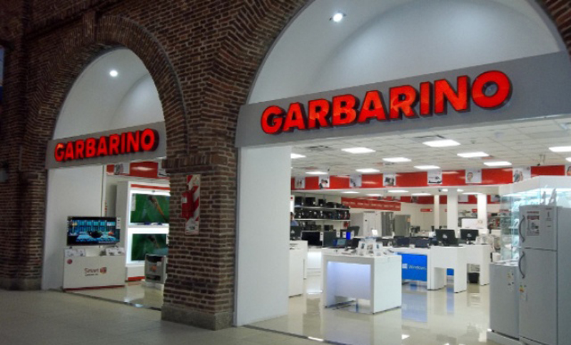 Garbarino vende productos comestibles a través de su página