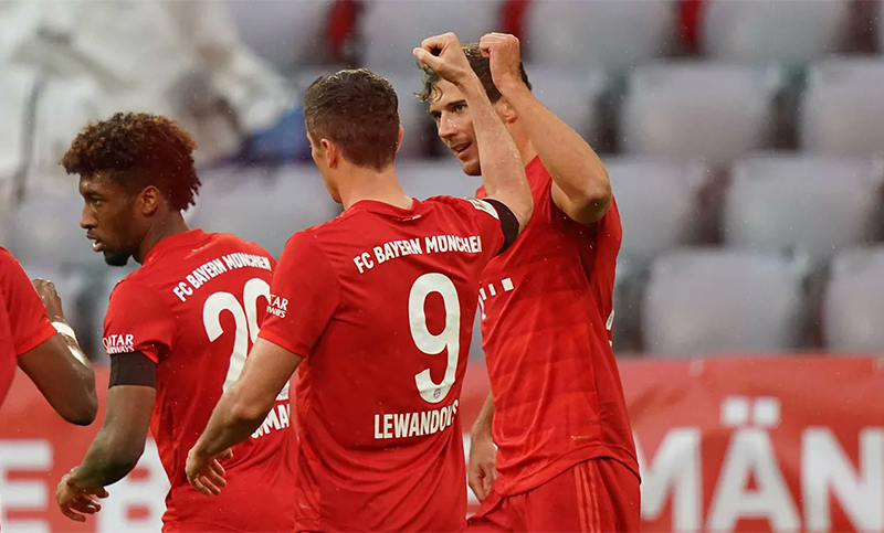 Bayern Munich goleó y mantiene el liderazgo en la Bundesliga