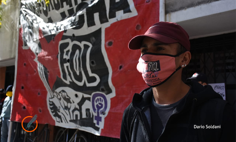 El Frente de Organizaciones en Lucha se manifestó por «una cuarentena sin hambre»