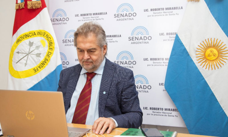 El senador Mirabella destacó el respaldo que recibió el presidente Alberto Fernández