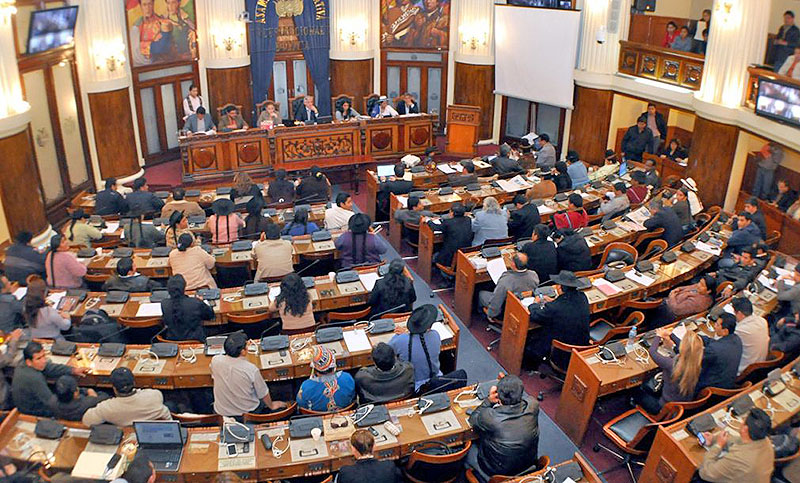 El Parlamento boliviano promulgó la ley de elecciones pero el gobierno pedirá la inconstitucionalidad