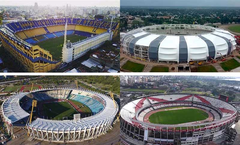 Estadios argentinos se postularon para recibir finales coperas de los próximos años