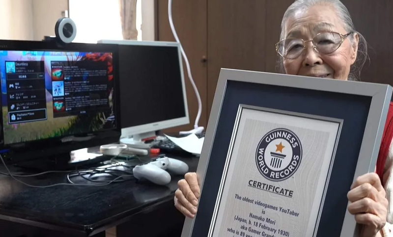 Abuela obtiene Récord Guinness como la jugadora más grande del mundo.