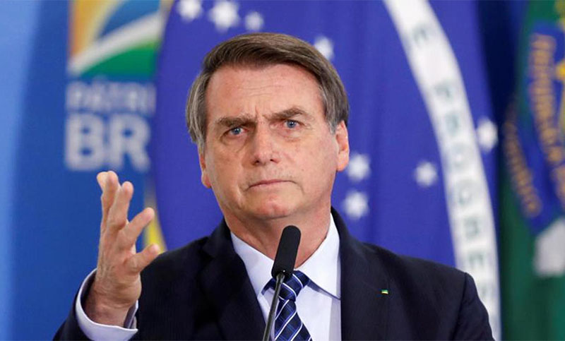 Alto porcentaje de brasileños en desacuerdo con Bolsonaro