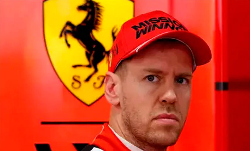 Sebastian Vettel se aleja de Ferrari