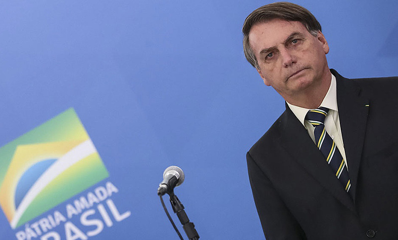 Bolsonaro, preocupado por las protestas en medio de la manipulación de datos del coronavirus