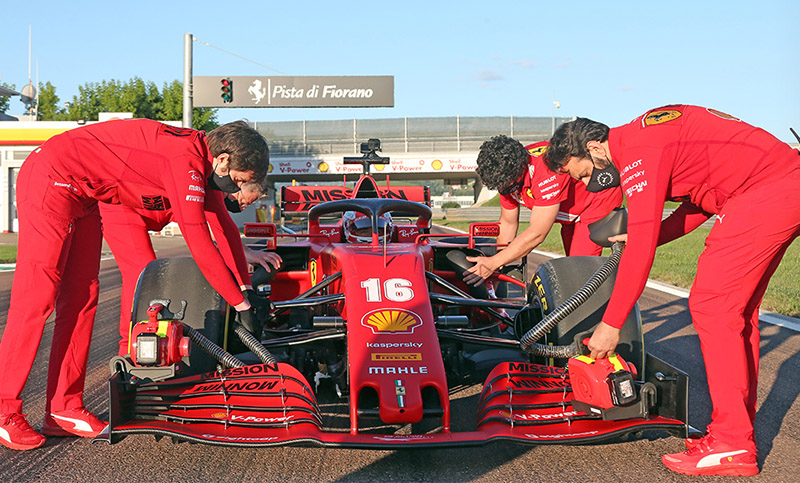 Ferrari volvió a los entrenamientos, de cara al inicio de la Fórmula 1