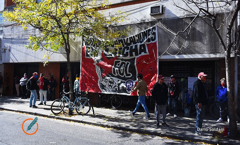 Jornada de lucha: organizaciones sociales y políticas marchan a la Bolsa de Comercio