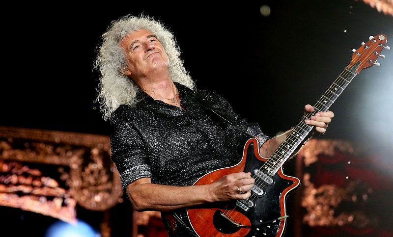 Brian May fue elegido como el mejor guitarrista de la historia del rock