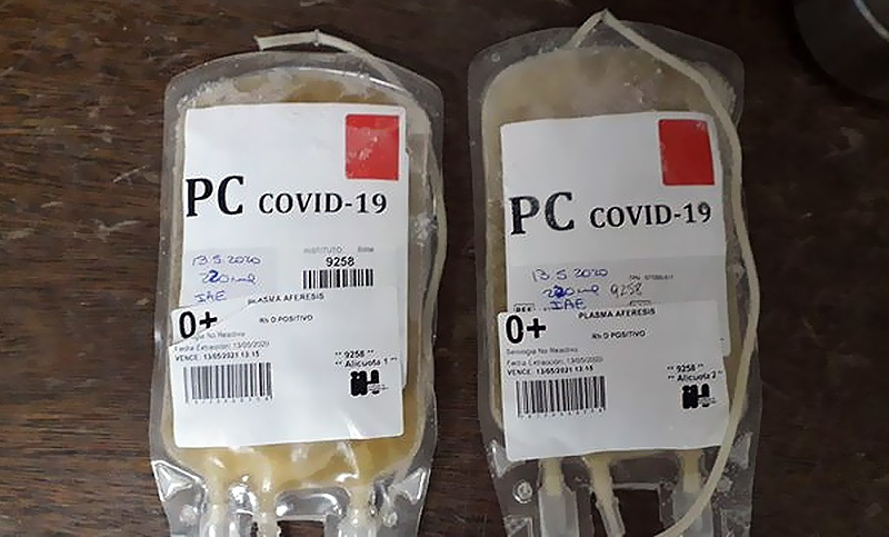 Bolivia: el gobierno advirtió que sancionará a quienes vendan plasma para tratar el coronavirus