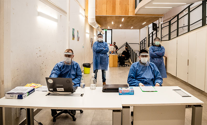 Realizan operativo Detectar en dos localidades de Santa Fe por un caso positivo de coronavirus