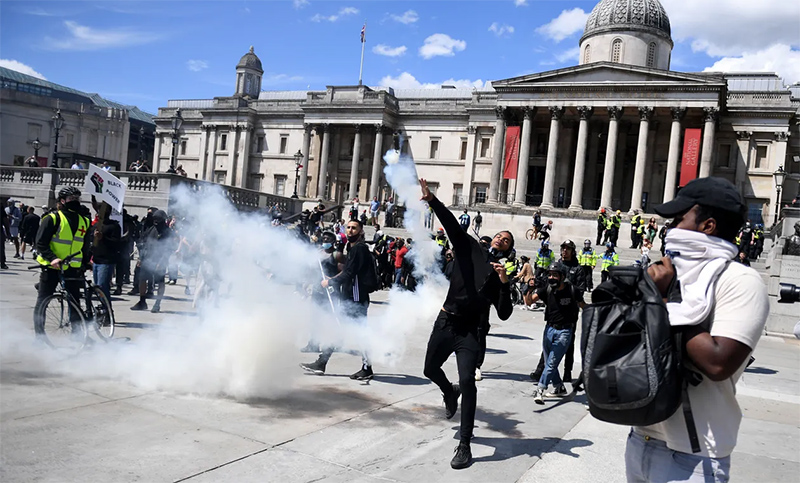 Protestas contra el racismo e incidentes en Londres y París: gobiernos en la mira