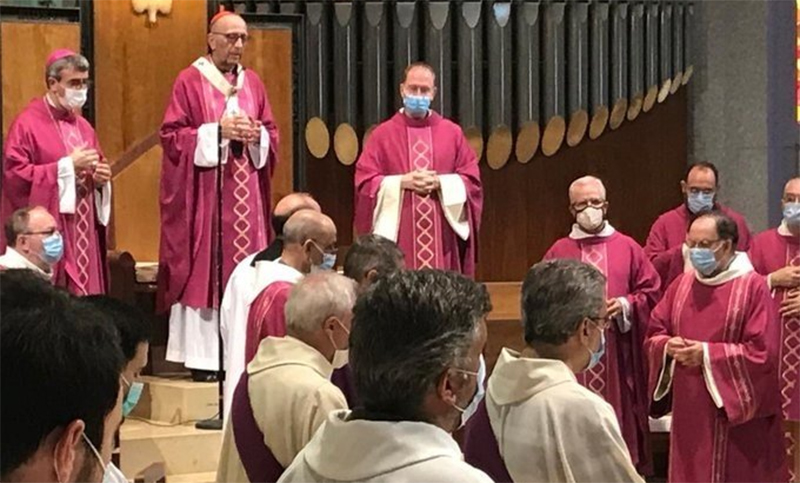 Arzobispado de Barcelona celebró una misa en plena pandemia y será sancionado
