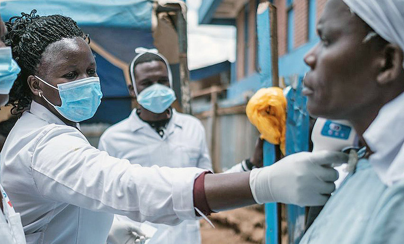 Más de 10.000 trabajadores de la salud se contagiaron de coronavirus en África