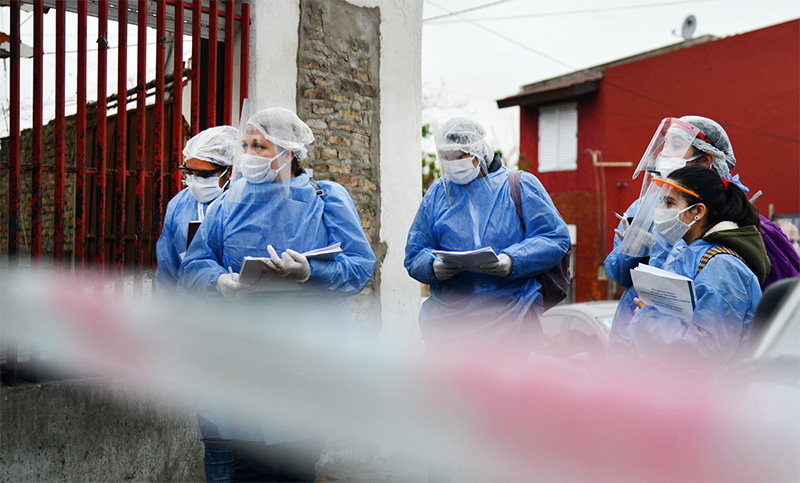 Sesenta y dos muertos y 3.624 nuevos contagios de coronavirus en Argentina
