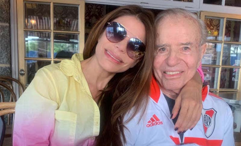Carlos Menem recibió el alta médica y ya está en su casa