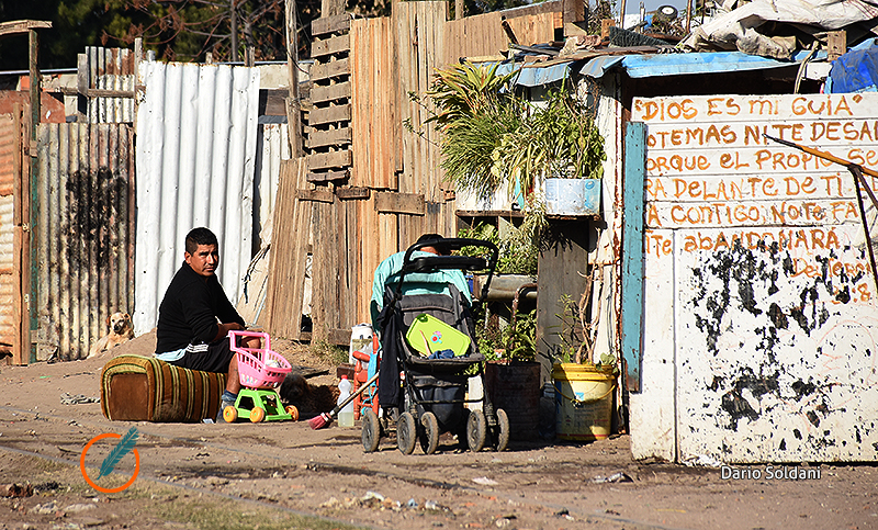 Casi el 40% de los habitantes de barrios populares de Rosario dejaron de trabajar por la pandemia
