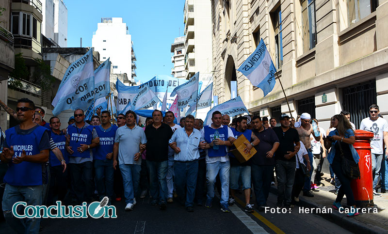 Municipales de Rosario van al paro por 48 horas la semana que viene