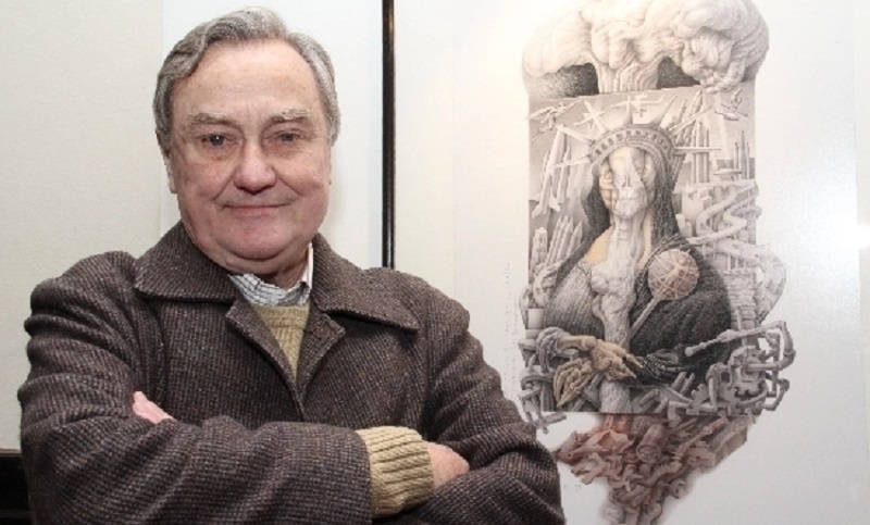 Falleció el reconocido artista plástico Julián Usandizaga