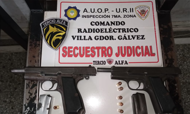 Ataque a balazos, persecución y detenidos en Villa Gobernador Gálvez