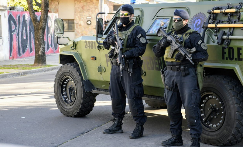 Las fuerzas federales especiales debutaron en Rosario con operativos en zona sur