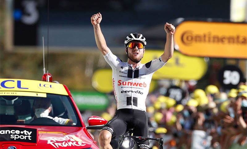 Hirschi ganó la duodécima etapa del Tour de Francia