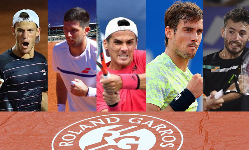 Roland Garros: se sorteó el cuadro principal para los tenistas argentinos