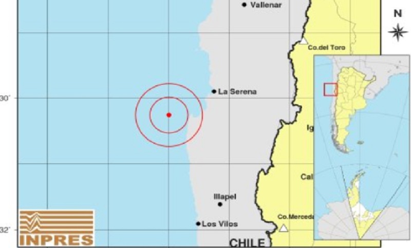 Un sismo de 6.3 grados afectó a Chile y se sintió en algunas ciudades argentinas