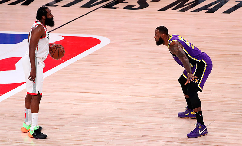 Houston Rockets pegó primero en la serie contra Los Angeles Lakers